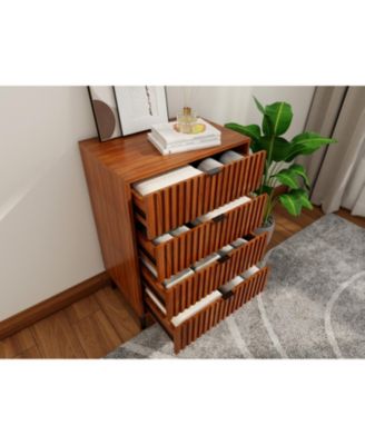 Wooden Chest of Drawers - Modern Storage Organizer