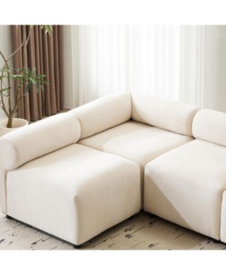 Streamdale  Furniture  Evelyn 114" 6-Piece U-Shaped Modular Sectional Sofa