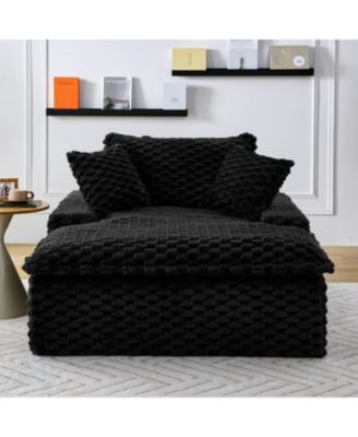 51" Comfort Sofa w/ 2 Pillows & Backrest