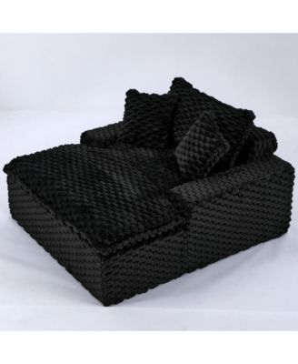 51" Comfort Sofa w/ 2 Pillows & Backrest