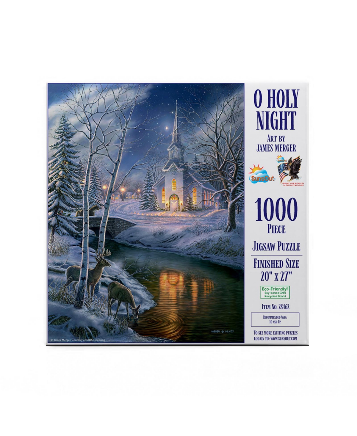 SunsOut O Holy Night 1000 piece Jigsaw Puzzle for Adults Christmas