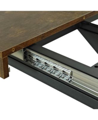 Retro Rectangular Stretch Table Versatile, Stylish, and Space-Saving  dining table