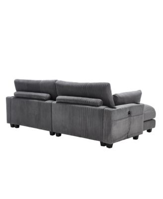 Streamdale Sleeper Sofa Couch Bed,Oversized Chaise Lounge Chair Cozy Cloud Couch