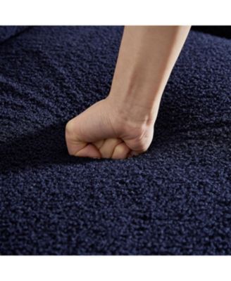 Teddy Upholstered Loveseat Sleeper Sofa - Dark Blue