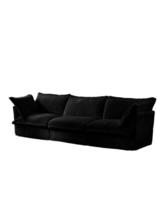 Slipcovered 3-Seater Sofa