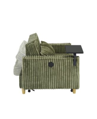 Pull-Out Sofa w/ Tabletop & USB