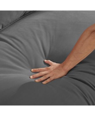 Modular Sectional Sofa with Storage, Gray