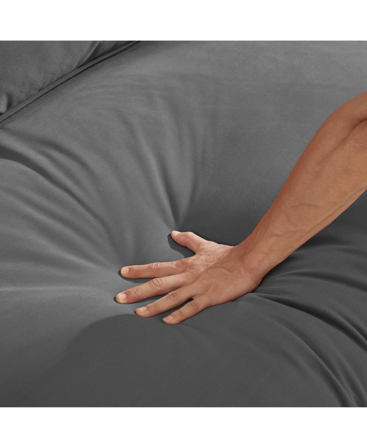 Streamdale Furniture Modular Sectional Sofa with Storage, Gray