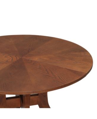 Streamdale   Round Dining Table 39.4" - Solid Wood Legs
