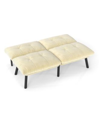 Streamdale Cream Convertible Folding Modern sofa Bed