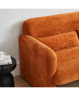 59" Velvet Sofa Loveseat - Modern Couch for Living Room