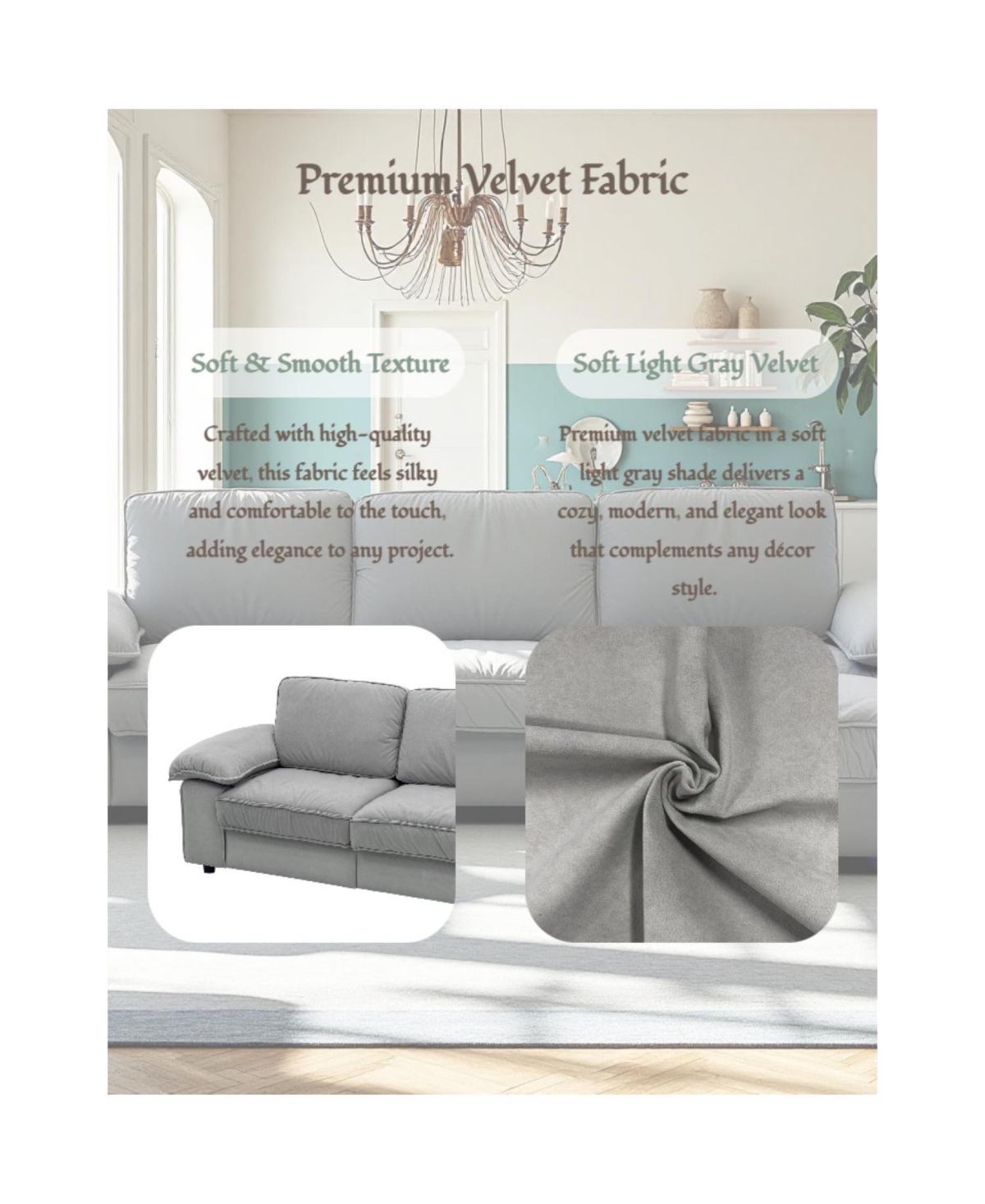 Streamdale Furniture L-Shaped Sectional Sofa with Hidden Storage