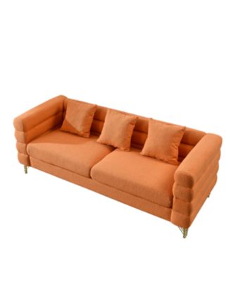 81" Oversized 3-Seater Sectional Sofa