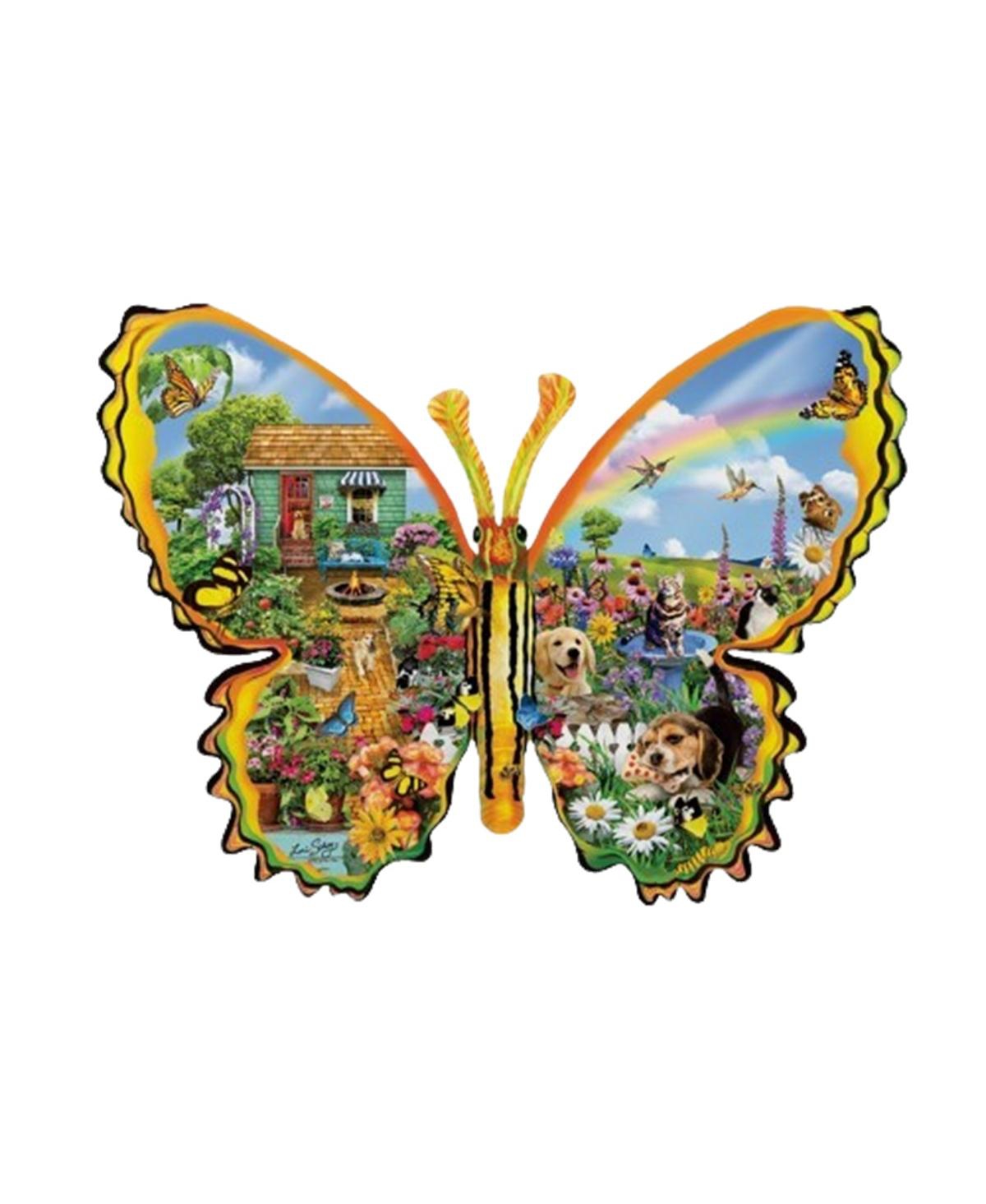 SunsOut Butterfly Pals 1000 piece Jigsaw Puzzle for Adults Special Shape