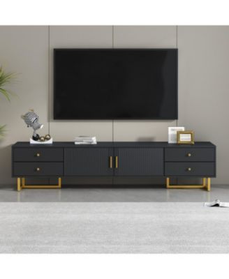 TV Stand for 65+ Inch TV Modern Entertainment Center