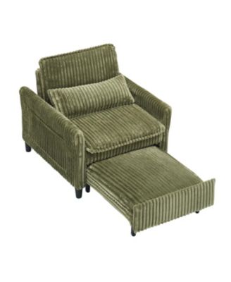 Small Apartment Chair with Pillow