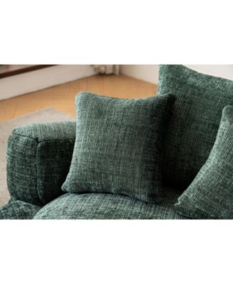 + 1 Pc. + Chenille + Indoor/Outdoor + Bean Bag Chair