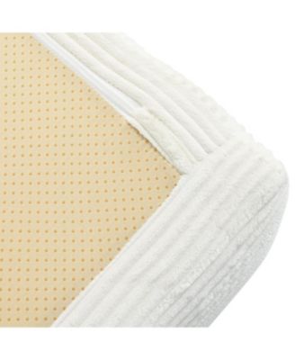  Corduroy L-Shaped Modular Sofa Bed