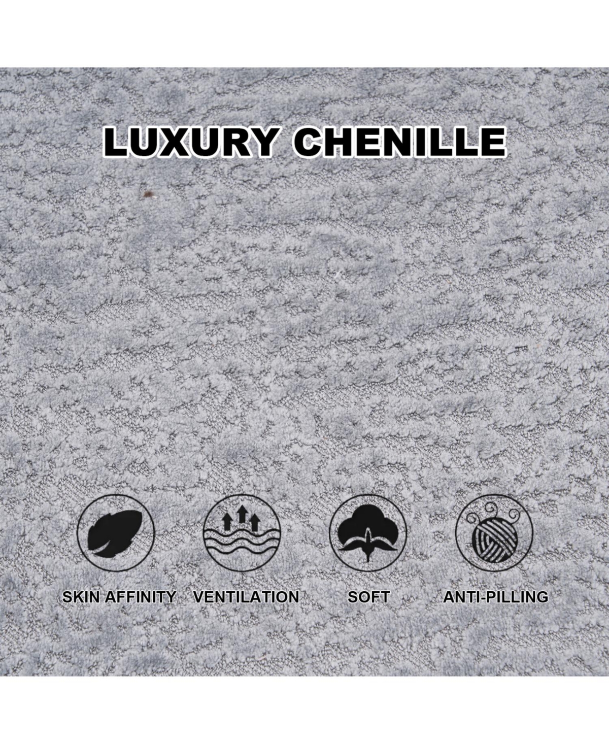 Streamdale Furniture Yin Yang Sofa- Dual Seat Chenille Loveseat - No Assembly