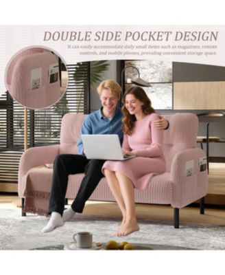 Corduroy Double Sofa - Living Room/Bedroom