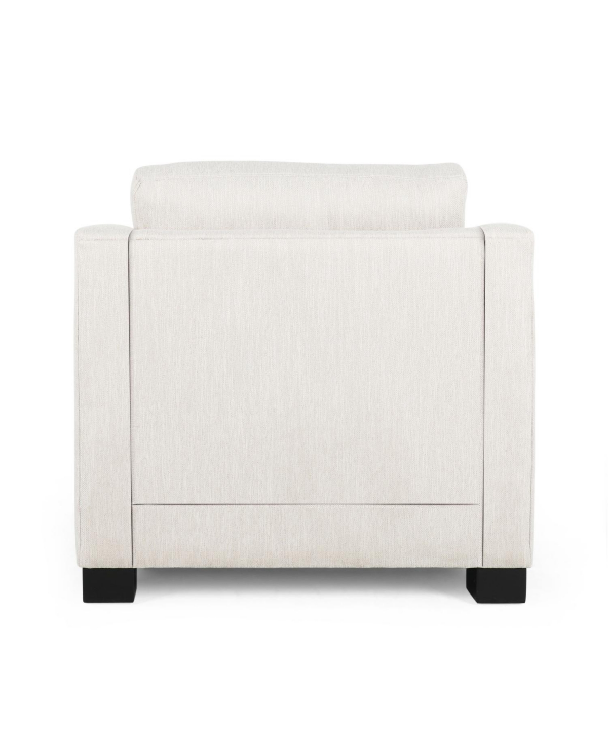 Streamdale Furniture Contemporary Beige Fabric Upholstered Club Chair