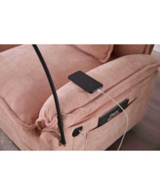 106" U-Shape Sectional Sofa Cloud Couch, Chenille, Ottoman & Pillows