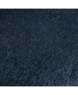 Single Foam Sofa Chair with Footrest & Pillow