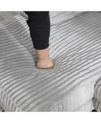 U-Shaped Sofa with Double Chaise, Oversized 4-Seat Couch