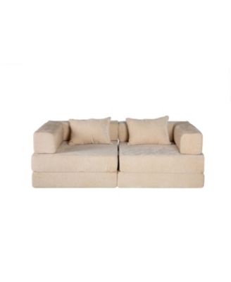 Compression Convertible Sofa Bed, Chenille