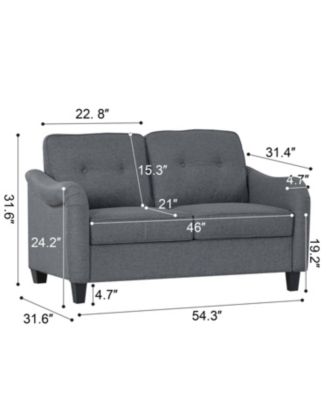  3-Piece Modern Living Room Sofa Set
