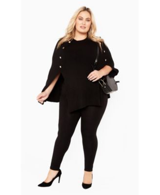 Women's Olivia Button Cape Jackets