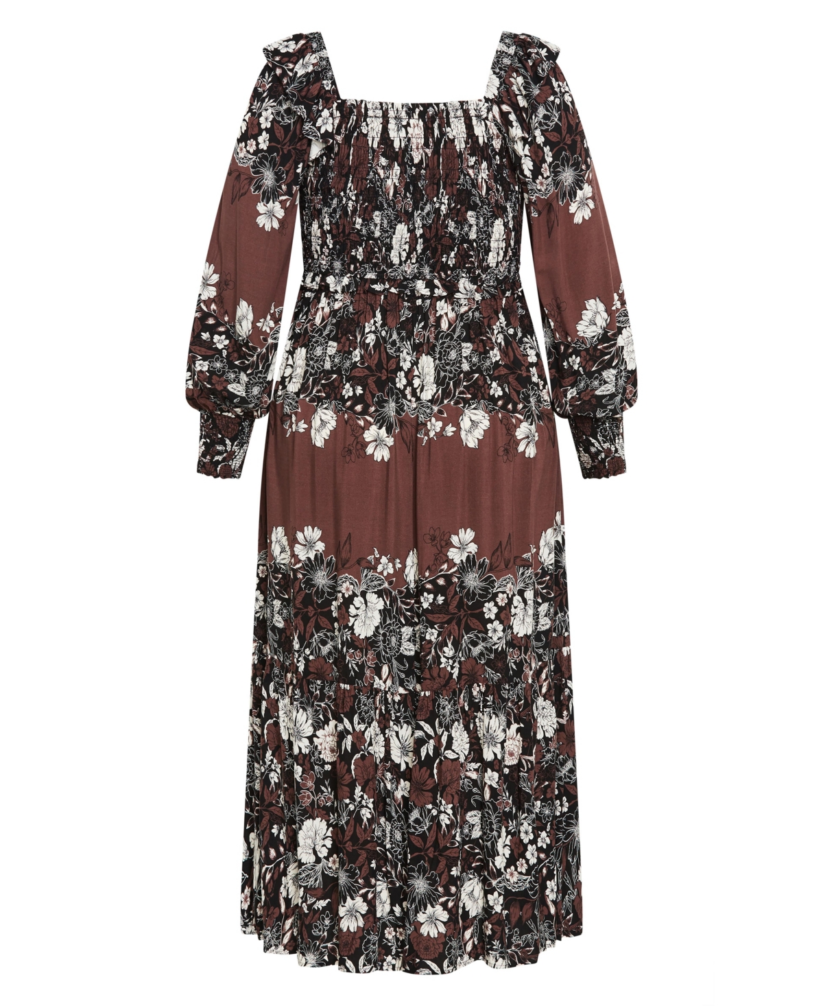 City Chic Women's Sadie Placement Dress