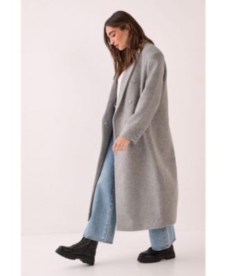 Women's Double Breasted Smart Coat