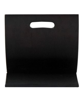 Contemporary X Style Wooden Magazine Rack