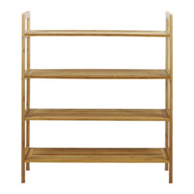 4-Tier Bamboo Shoe Rack