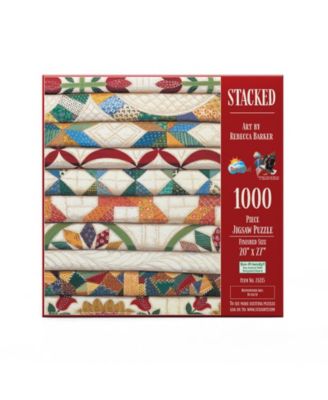 Stacked 1000 piece Jigsaw Puzzle for Adults