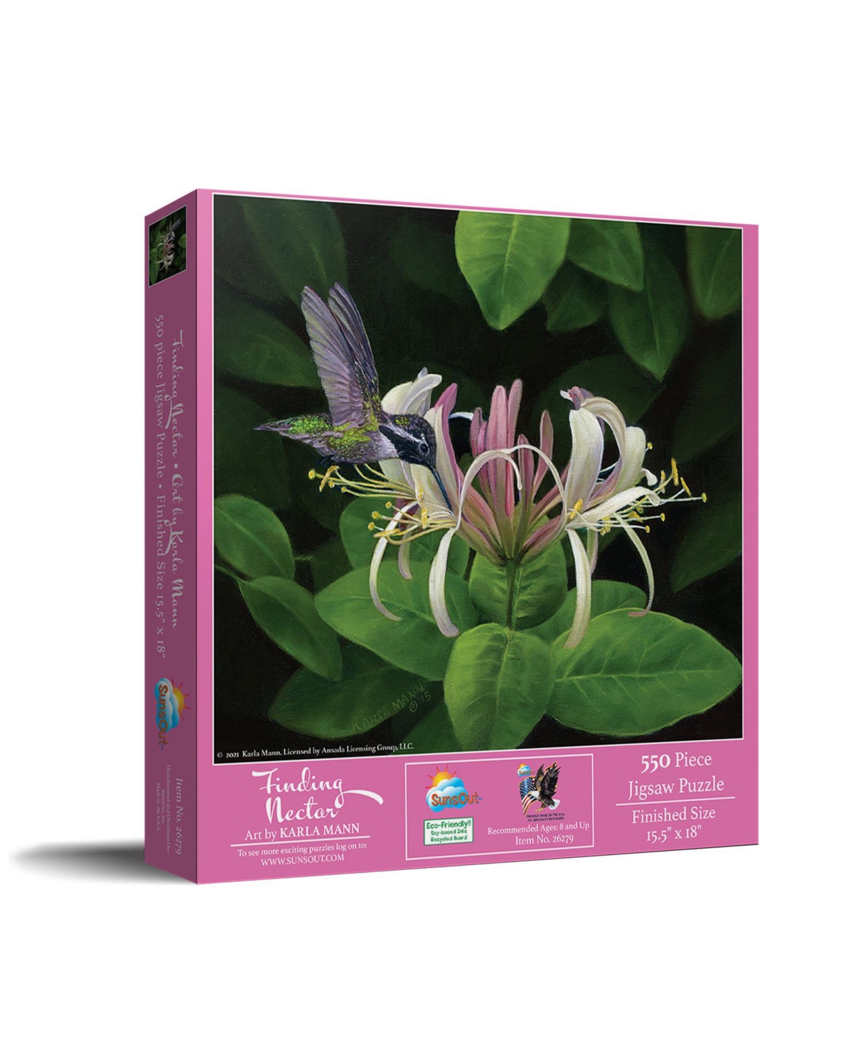 SunsOut Finding Nectar 550 piece Jigsaw Puzzle for Adults