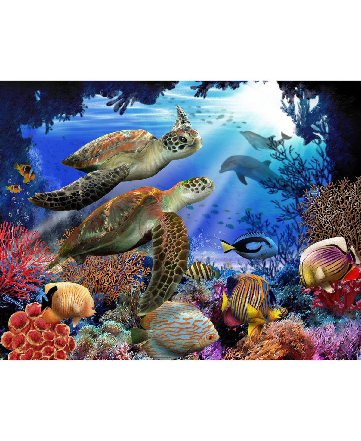 SunsOut Underwater Fantasy 500 piece Jigsaw Puzzle for Adults