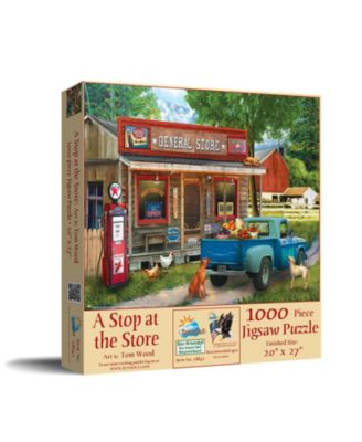 A Stop at the Store 1000 piece Jigsaw Puzzle for Adults