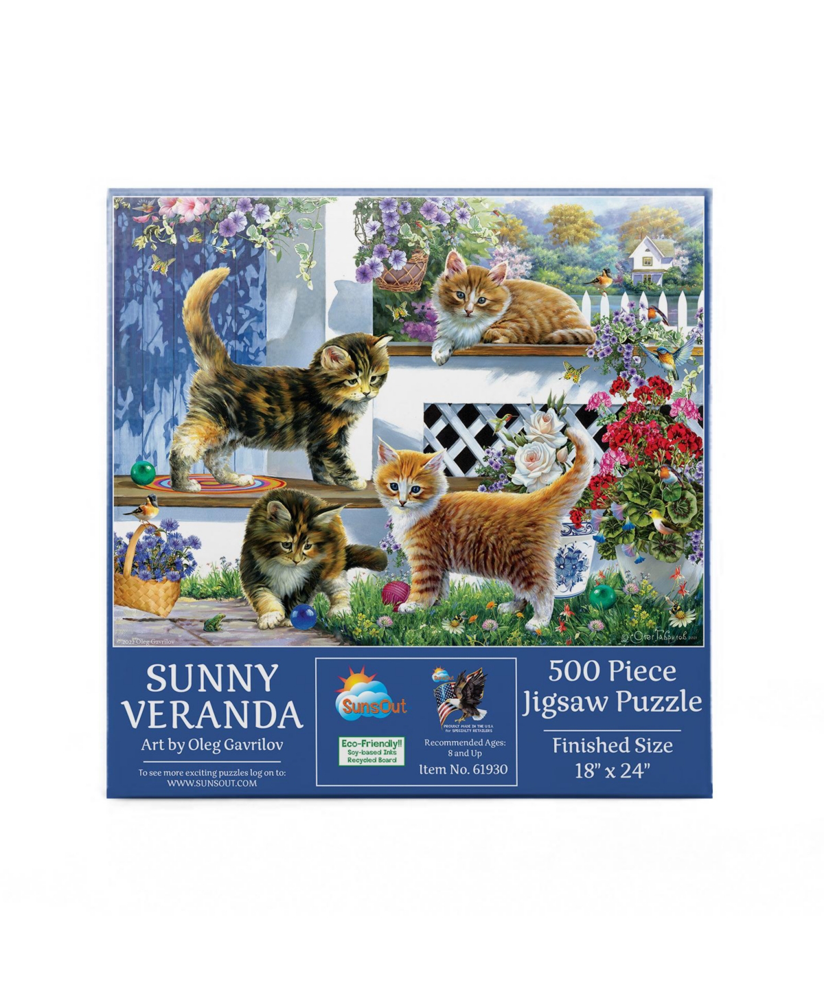 Sunny Veranda 500 piece Jigsaw Puzzle for Adults