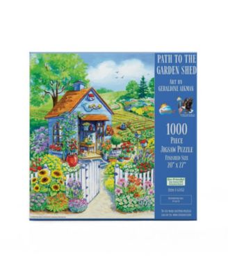Path to the Garden Shed 1000 piece Jigsaw Puzzle for Adults