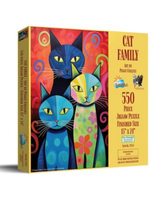 Cat Family 550 piece Jigsaw Puzzle for Adults