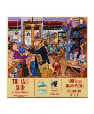 The Knit Shop 500 piece Jigsaw Puzzle for Adults