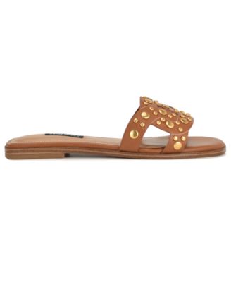 Women's Gomaz Embellished Flat Slip-On Sandals