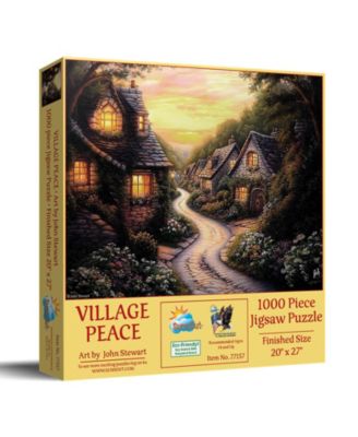Village Peace 1000 piece Jigsaw Puzzle for Adults