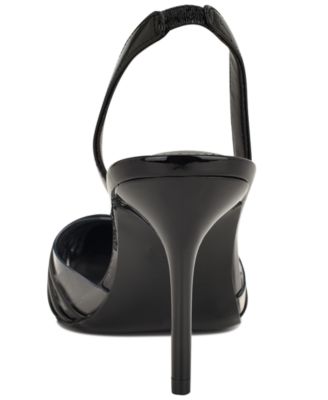 Women's Pemma Woven Slingback Stiletto Pumps