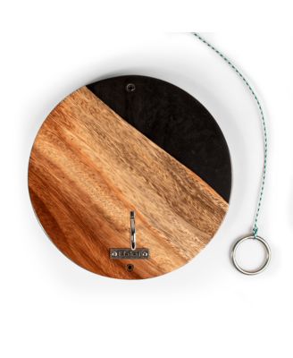 The River Epoxy Resin With Live Edge Acacia Wayfarer Art Hook Ring Game