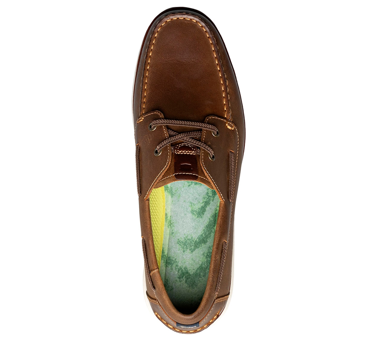 Florsheim Men's Tropics Elastic Lace Moc-Toe Boat Shoes