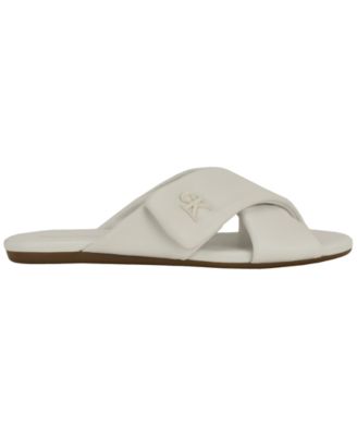 Women's Renley Criss-Cross Flat Slip-On Sandals