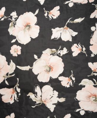 Watercolor Floral Square Scarf